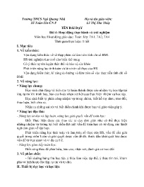 Giáo án Toán 7 - Tuần 15 - Năm học 2023-2024 