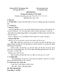 Giáo án Toán 7 - Tuần 16 - Năm học 2023-2024 