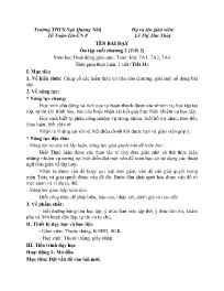 Giáo án Toán 7 - Tuần 17 - Năm học 2023-2024 