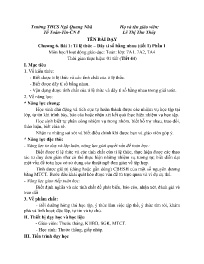 Giáo án Toán 7 - Tuần 19 - Năm học 2023-2024 