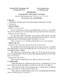 Giáo án Toán 7 - Tuần 22 - Năm học 2023-2024 