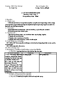 Giáo án Toán 7 - Tuần 22 - Trương Thị Tuyết H