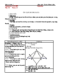 Giáo án Toán 7 - Tuần 24 - Năm học 2018-2019 