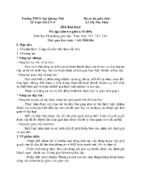 Giáo án Toán 7 - Tuần 25 - Năm học 2023-2024 