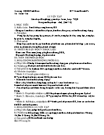 Giáo án Toán 7 - Tuần 26 - Năm học 2021-2022 
