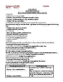 Giáo án Toán 7 - Tuần 27 - Năm học 2018-2019