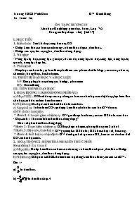 Giáo án Toán 7 - Tuần 27 - Năm học 2021-2022 