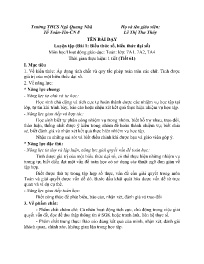 Giáo án Toán 7 - Tuần 28 - Năm học 2023-2024 