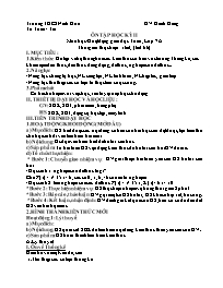 Giáo án Toán 7 - Tuần 33 - Năm học 2021-2022 