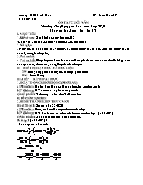 Giáo án Toán 7 - Tuần 34 - Năm học 2021-2022 