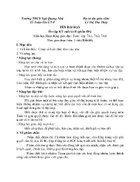 Giáo án Toán 7 - Tuần 35 - Năm học 2023-2024 