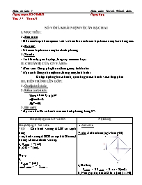 Giáo án Toán 7 - Tuần 9 - Năm học 2018-2019 -