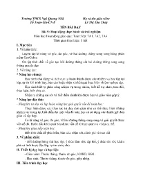 Giáo án Toán Lớp 7 - Tuần 13 - Năm học 2023-2