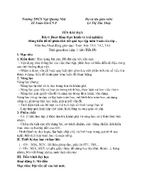 Giáo án Toán Lớp 7 - Tuần 17 - Năm học 2023-2