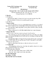 Giáo án Toán Lớp 7 - Tuần 19 - Năm học 2023-2