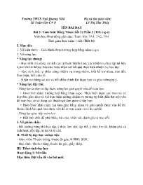 Giáo án Toán Lớp 7 - Tuần 21 - Năm học 2023-2