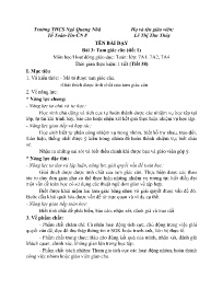 Giáo án Toán Lớp 7 - Tuần 23 - Năm học 2023-2