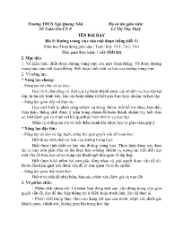 Giáo án Toán Lớp 7 - Tuần 25 - Năm học 2023-2