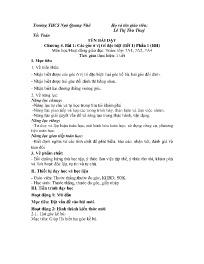 Giáo án Toán Lớp 7 - Tuần 7 - Năm học 2023-20