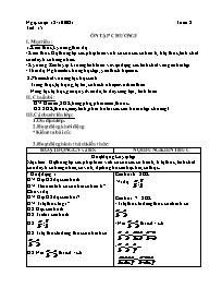 Giáo án Toán Lớp 7 - Tuần 8 - Năm học 2021-20