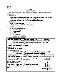 Giáo án Vật lí 7 - Tiết 6, Bài 6: Thực hành Q