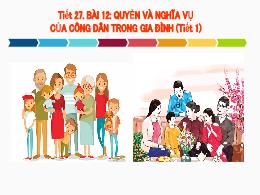 Bài giảng môn Giáo dục công dân 7 - Bài 12: Q
