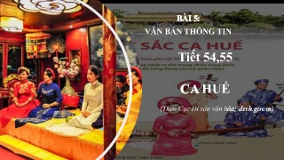 Bài giảng Ngữ văn 7 - Bài 5: Văn bản thông ti