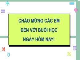 Bài giảng Toán 7 - Chương VII: Tam giác - Bài