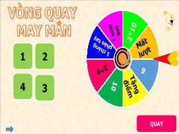 Bài giảng Toán 7 - Làm quen với xác xuất của 