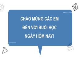 Bài giảng Toán 7 - Tiết 112: Tính chất ba đườ