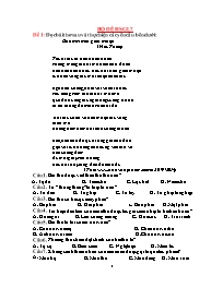 Bộ 16 Đề học sinh giỏi môn Ngữ văn 7 (Có đáp 